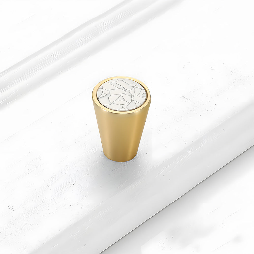 Colored Inset Cabinet Knobs for Wardrobes and Drawers