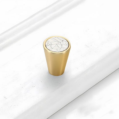 Colored Inset Cabinet Knobs for Wardrobes and Drawers