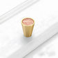 Colored Inset Cabinet Knobs for Wardrobes and Drawers