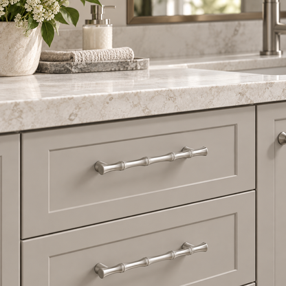 Bamboo Cabinet Pulls and T-Bar Knobs