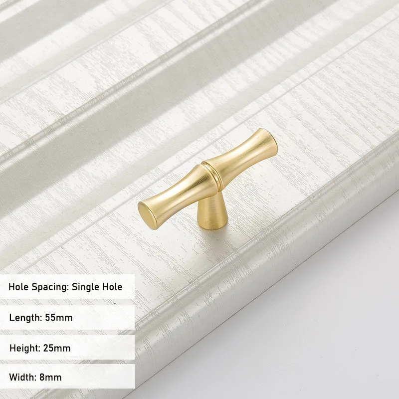 Bamboo Cabinet Pulls and T-Bar Knobs