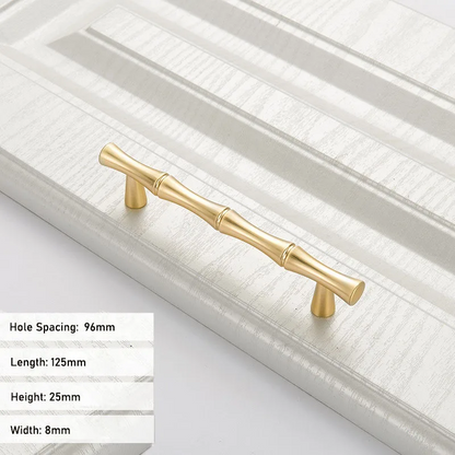 Bamboo Cabinet Pulls and T-Bar Knobs