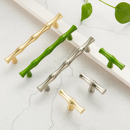 Bamboo Cabinet Pulls and T-Bar Knobs