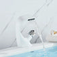 Rivora Modern Waterfall Basin Bathroom Sink Faucet, Single Handle Single Hole