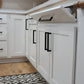Black Square Cabinet Pulls for Modern Farmhouse Kitchen Cabinets & Drawers