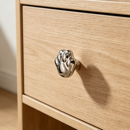 Brass Cat Paw Cabinet Knob