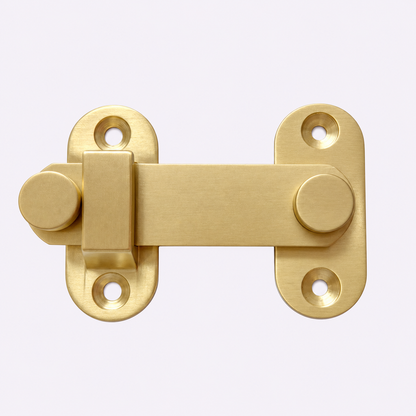 Brassivo Hasp Solid Brass Cabinet Latch