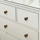 Textured Round Bar Cabinet Handles and Knobs
