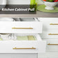 10 Pack Brushed Gold Stainless Steel Cabinet Pulls