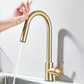 Tavora Touch Kitchen Faucet with Pull-Down Sprayer, Single Handle Stainless Steel Faucet