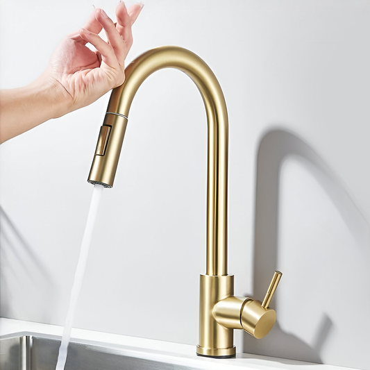 Senso Touch-Activated Pull-Down Kitchen Faucet