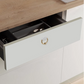 Two-Tone Cabinet Pulls and Drawer Handles for Wardrobes