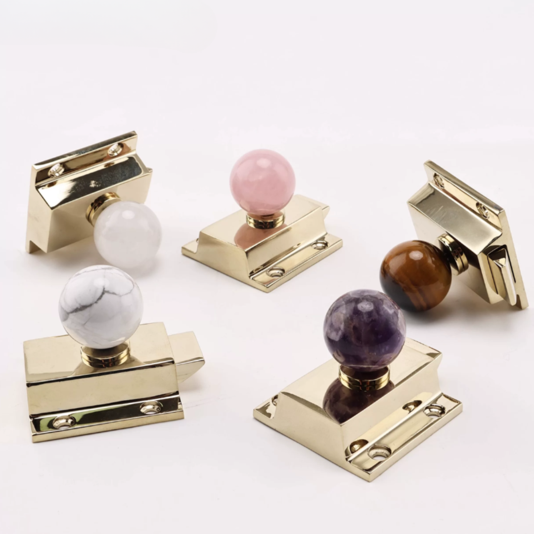 Elara Crystal Turn Cabinet Latch