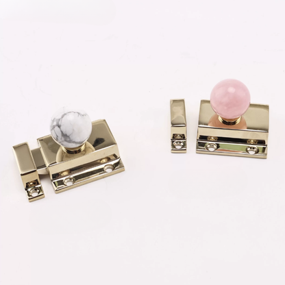Elara Crystal Turn Cabinet Latch