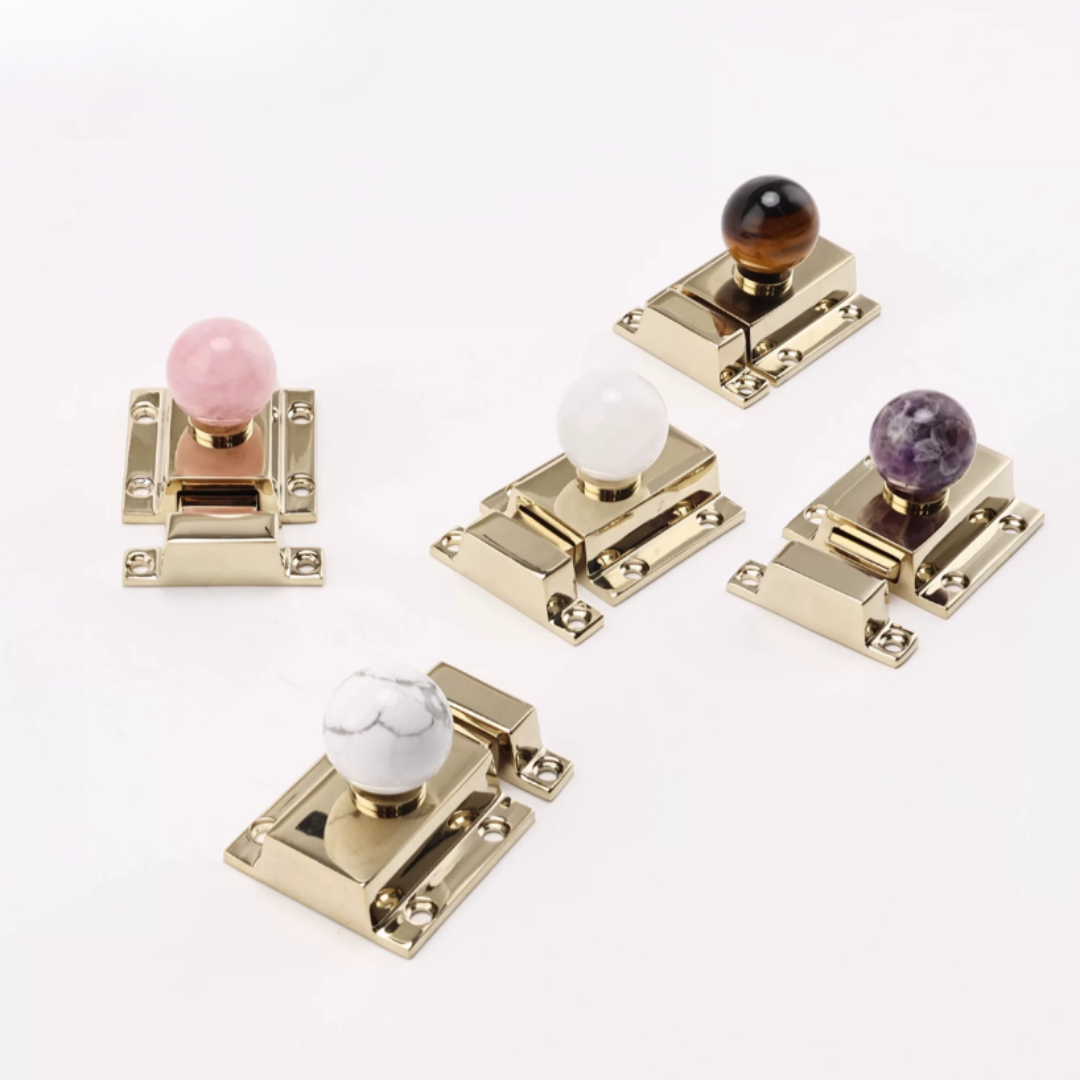 Elara Crystal Turn Cabinet Latch