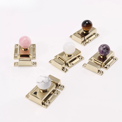 Elara Crystal Turn Cabinet Latch