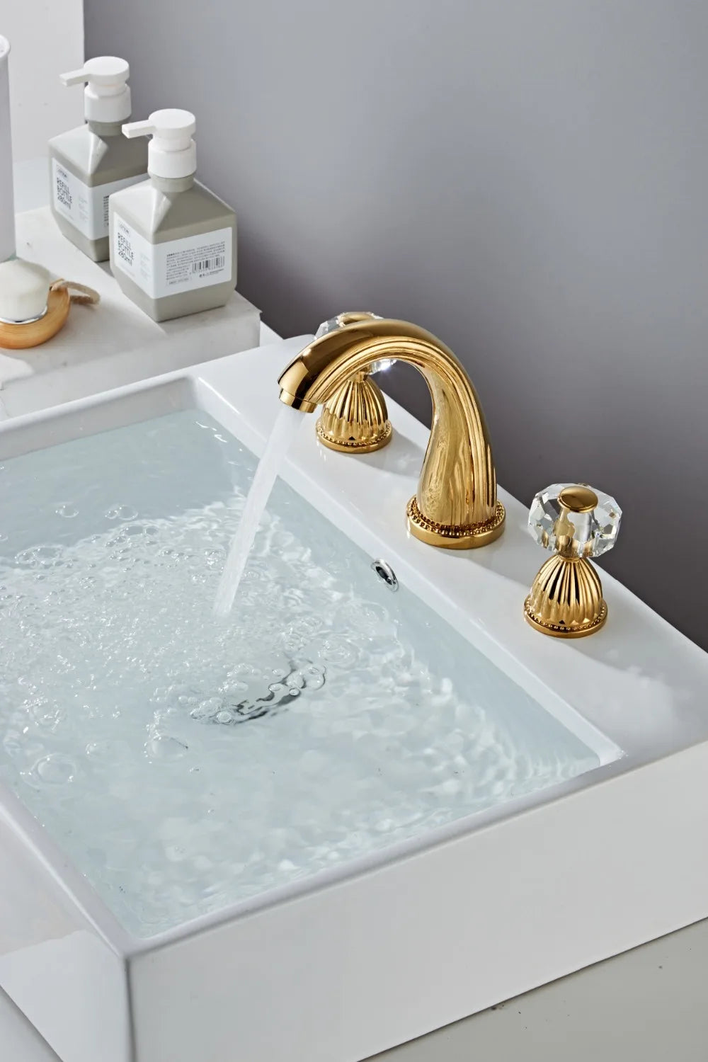 A SOFTER STREAM AT THE SINK