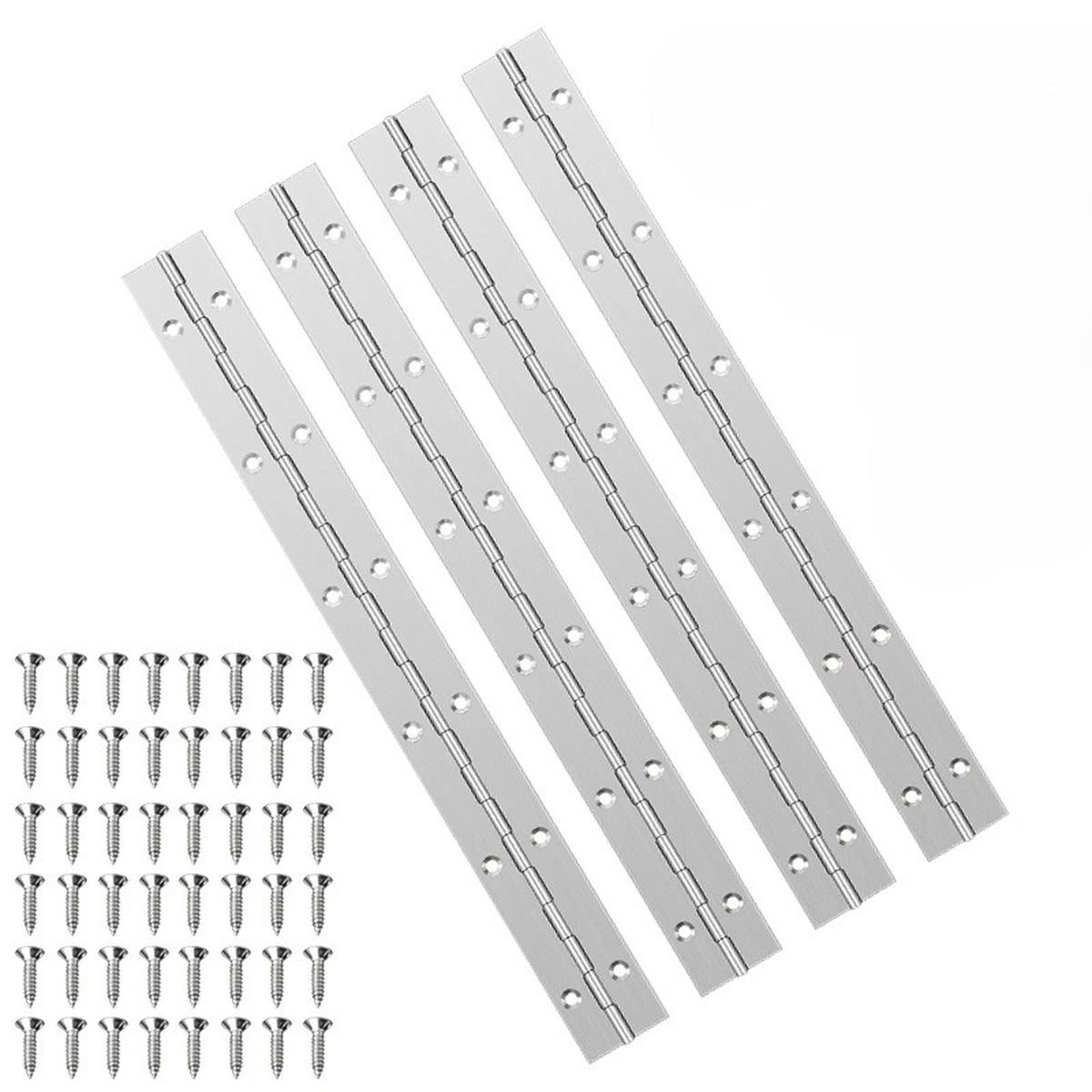Camden 30-Inch 304 Stainless Steel Continuous Piano Hinge for Doors