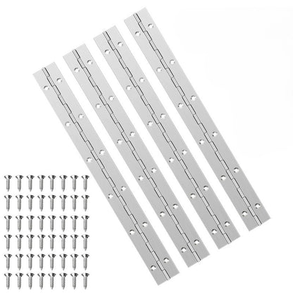 Camden 30-Inch 304 Stainless Steel Continuous Piano Hinge for Doors