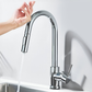 Tavora Touch Kitchen Faucet with Pull-Down Sprayer, Single Handle Stainless Steel Faucet