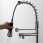 Virello Professional Pull-Down Kitchen Faucet with High Arc Spring Spout