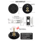 Round Pocket Door Lock for Interior Sliding Doors