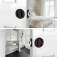 Round Pocket Door Lock for Interior Sliding Doors