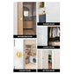 Round Pocket Door Lock for Interior Sliding Doors