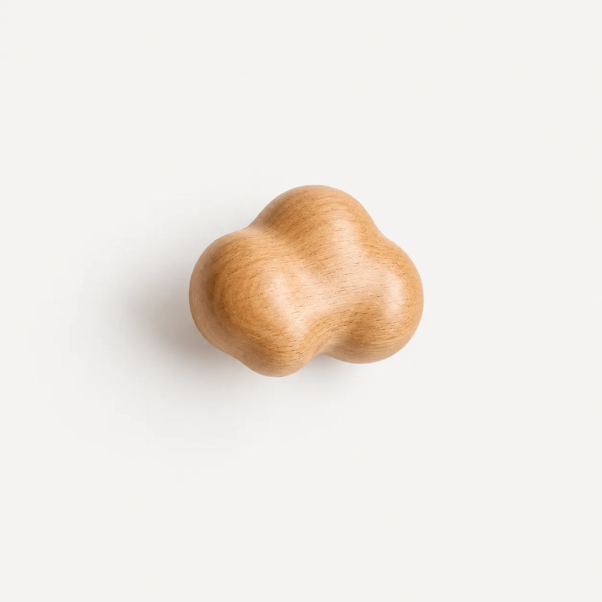 Cloud-Shaped Wood Cabinet Knob for Dressers and Cabinets