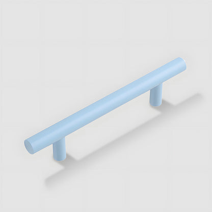 Colorful Aluminum Alloy Round Bar Cabinet Pulls