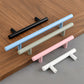 Colorful Aluminum Alloy Round Bar Cabinet Pulls