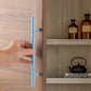 Colorful Aluminum Alloy Round Bar Cabinet Pulls