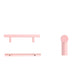 Colorful Aluminum Alloy Round Bar Cabinet Pulls