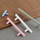 Colorful Aluminum Alloy Round Bar Cabinet Pulls