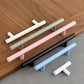 Colorful Aluminum Alloy Round Bar Cabinet Pulls