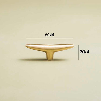 Comforsyco 1Modernist Soild Gold Brass Cabinet Handles And Kitchen Cupboard Knobs