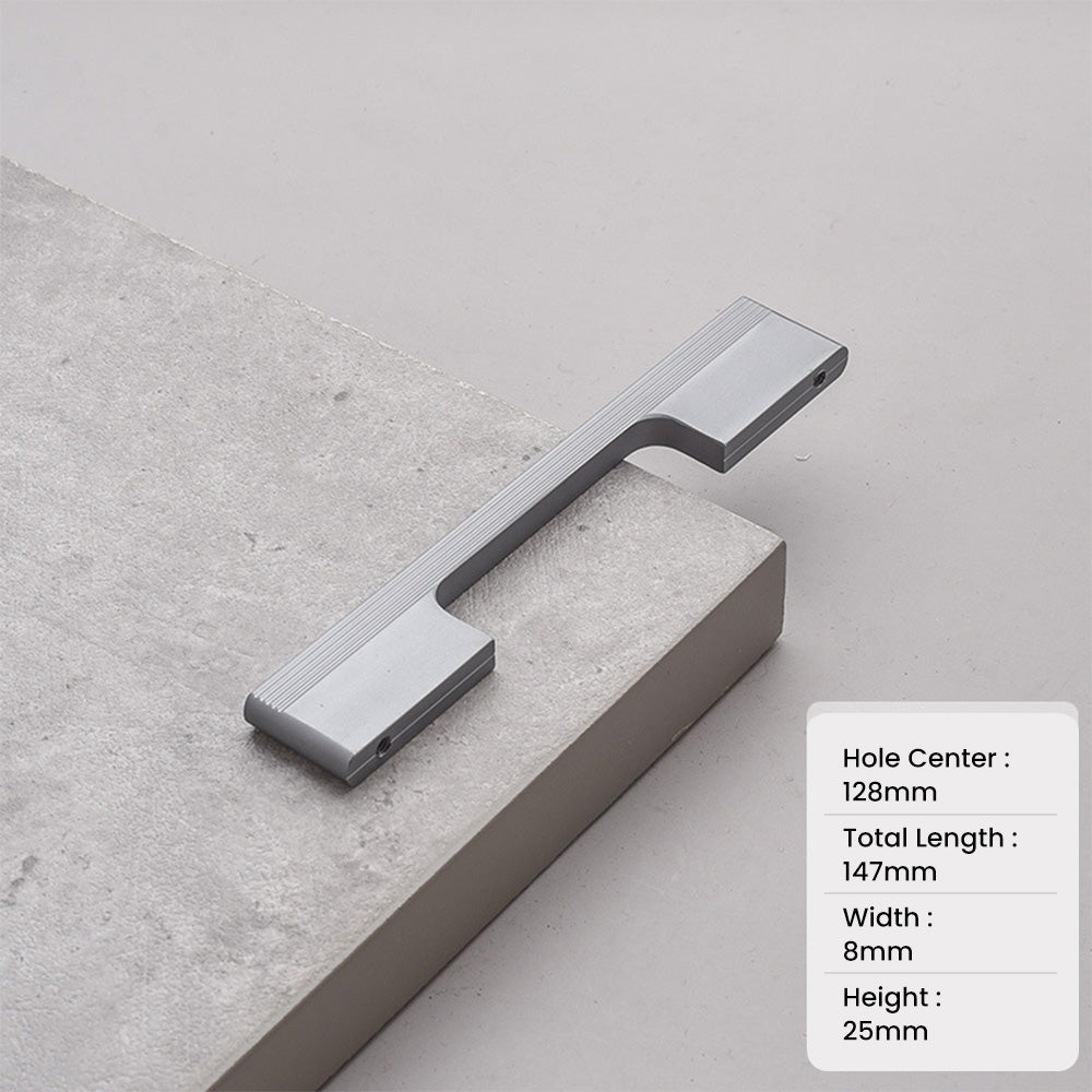 Comforsyco Aluminum Alloy Extended Cabinet Pulls Drawer Knobs for Kitchen