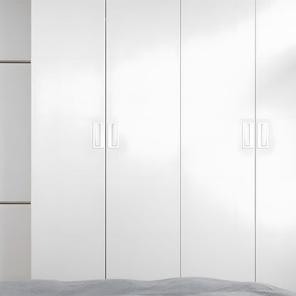 Comforsyco Aluminum Alloy Recessed Flush Finger Pulls for Sliding Doors