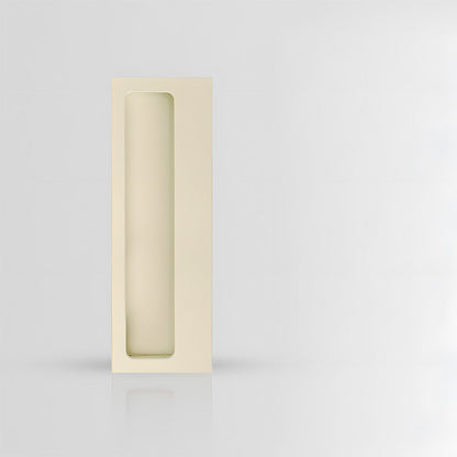 Comforsyco Aluminum Alloy Recessed Flush Finger Pulls for Sliding Doors