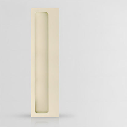 Comforsyco Aluminum Alloy Recessed Flush Finger Pulls for Sliding Doors