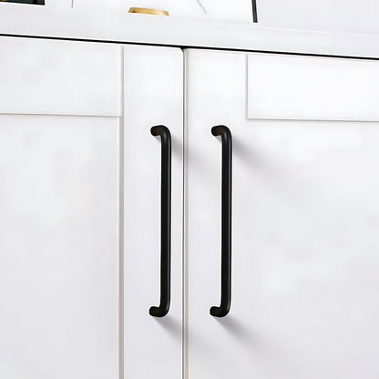 Comforsyco Aluminum Alloy Rounded Arc Cabinet Pulls and Drawer Handles