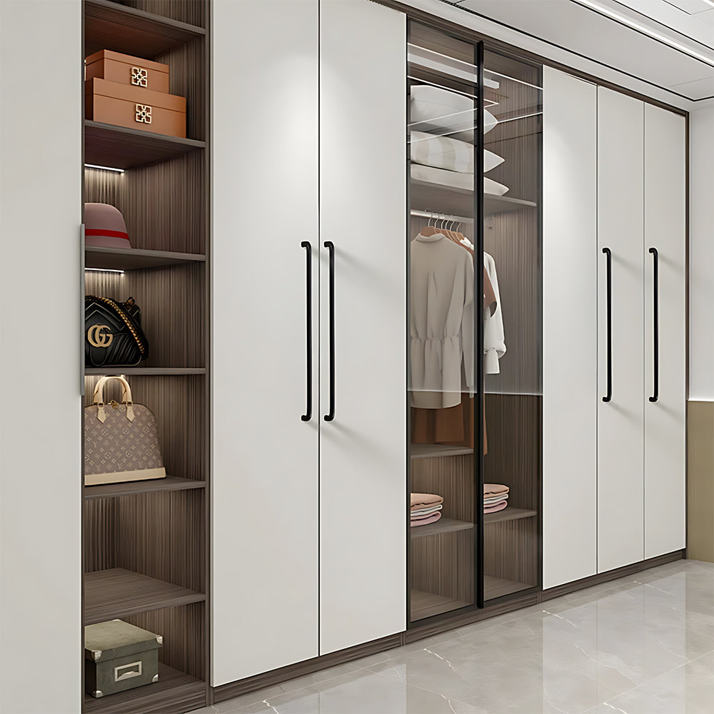 Comforsyco Aluminum Alloy Rounded Arc Cabinet Pulls and Drawer Handles