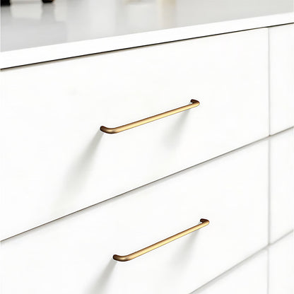 Comforsyco Aluminum Alloy Rounded Arc Cabinet Pulls and Drawer Handles