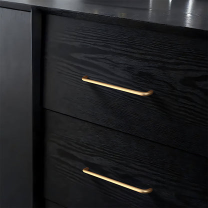 Comforsyco Aluminum Alloy Rounded Arc Cabinet Pulls and Drawer Handles