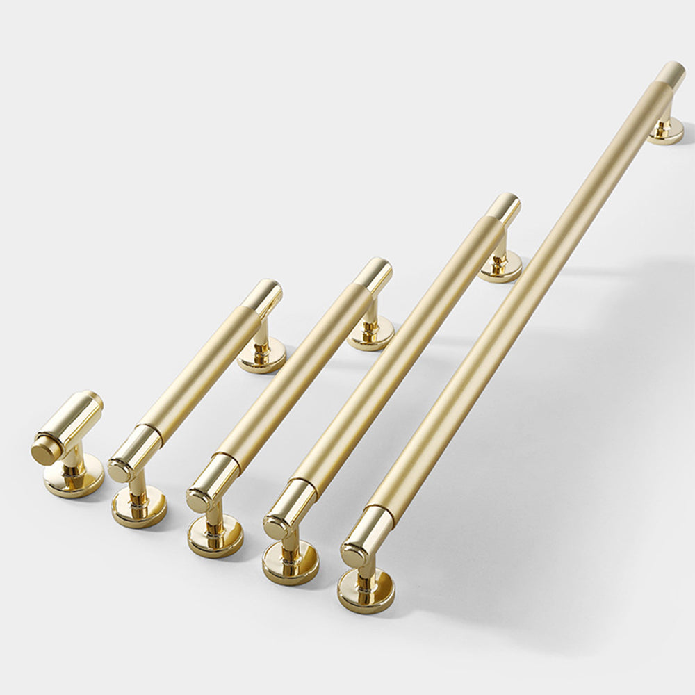 Comforsyco Aluminum Alloy Splicing Kitchen Cabinet Pulls