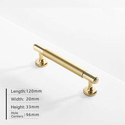 Comforsyco Aluminum Alloy Splicing Kitchen Cabinet Pulls