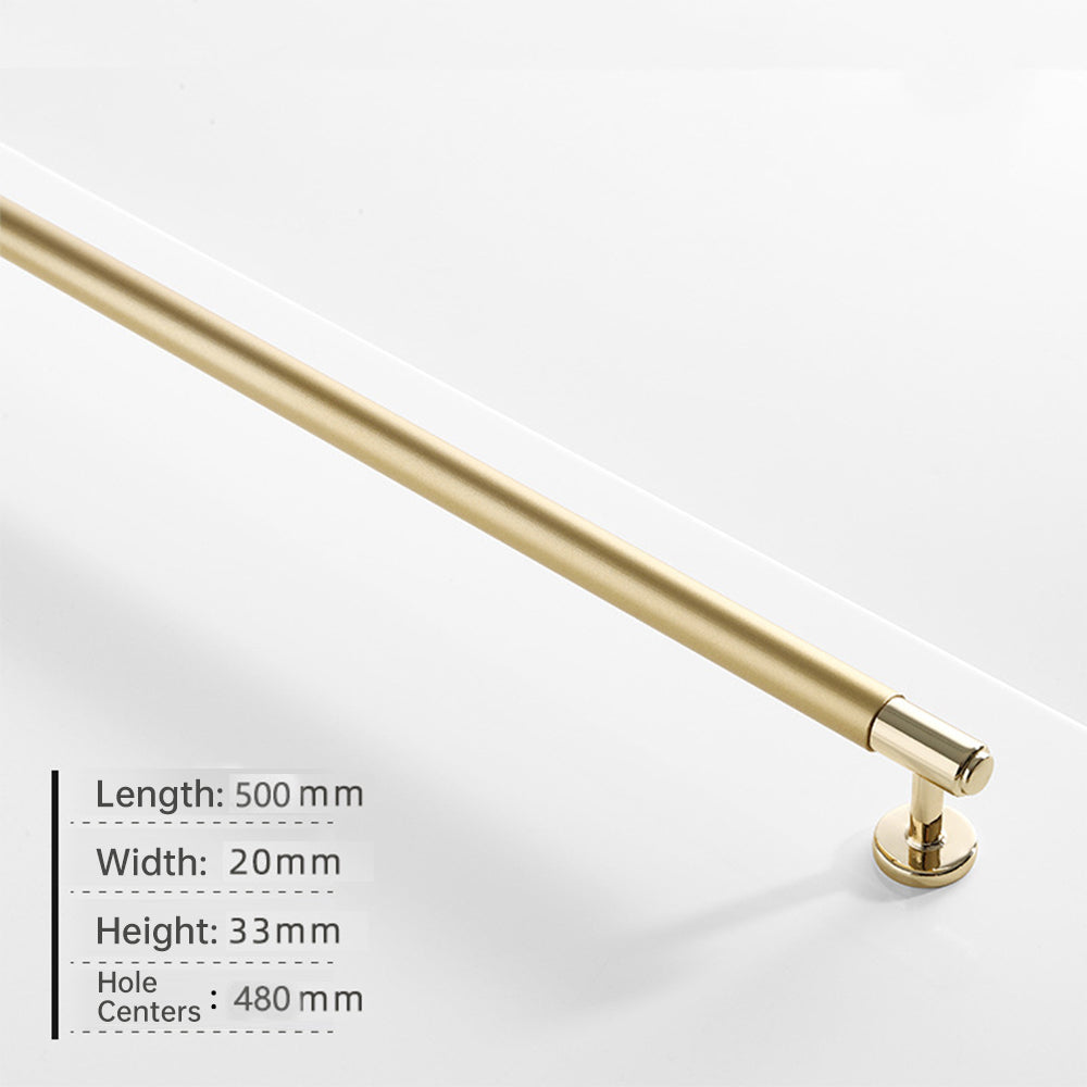Comforsyco Aluminum Alloy Splicing Kitchen Cabinet Pulls