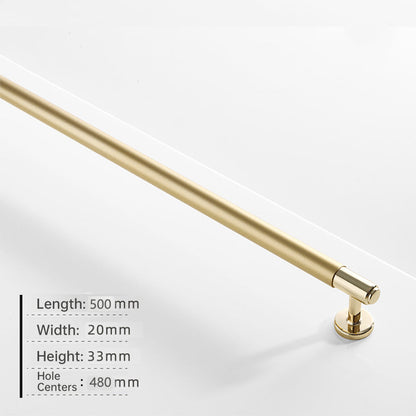Comforsyco Aluminum Alloy Splicing Kitchen Cabinet Pulls