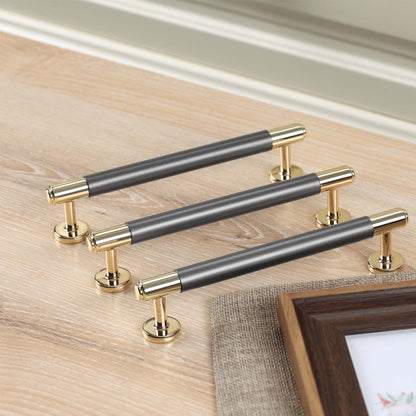 Comforsyco Aluminum Alloy Splicing Kitchen Cabinet Pulls
