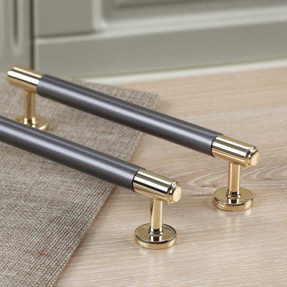 Comforsyco Aluminum Alloy Splicing Kitchen Cabinet Pulls